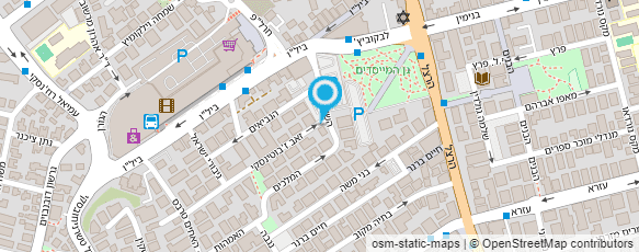 מפת הגעה אל בר ברק איפור ושיער