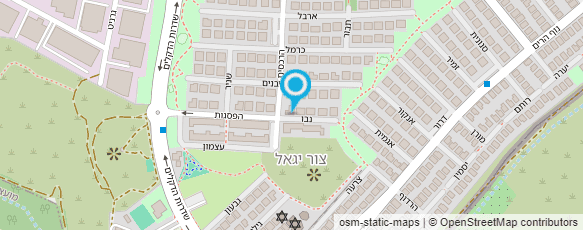 מפת הגעה אל גינון - צבעים בטבע מפת הגעה אל גינון - צבעים בטבע