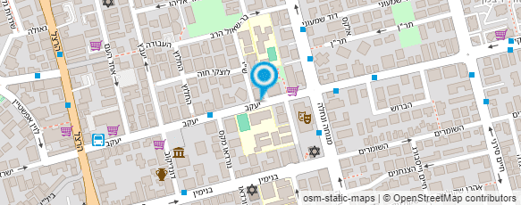 מפת הגעה אל עו"ד הכהן קריינין חיים-דוד