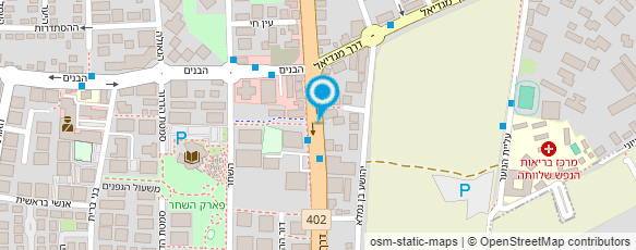 מפת הגעה אל צחי שירותי תחזוקה וניהול