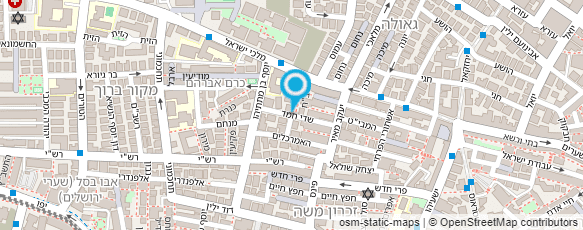 מפת הגעה אל קרן בני הישיבות