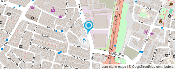 מפת הגעה אל ביג ליס  Big Lease