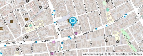 מפת הגעה אל עו"ד נאמני יאיר