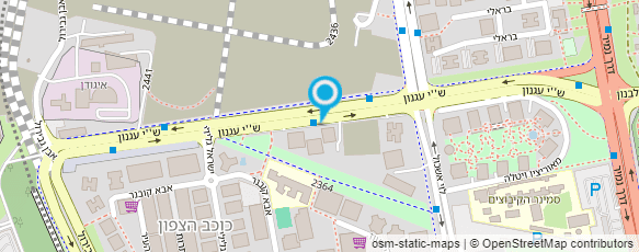 מפת הגעה אל ארגמן זוהר שגית