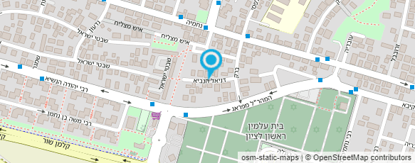 מפת הגעה אל פינת החן