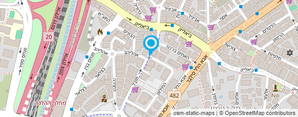 מפת הגעה אל סנטרום טק-centrum tech