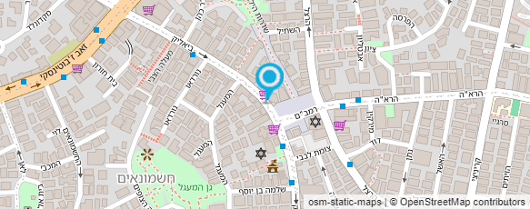 מפת הגעה אל אולפן עברית מלחאו"ז