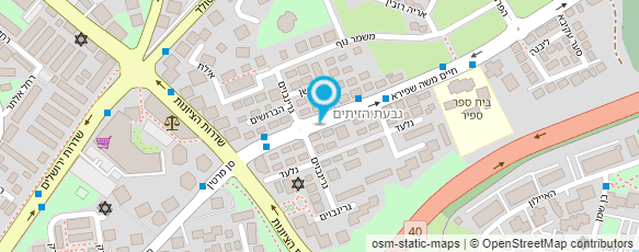 מפת הגעה אל בית וגן