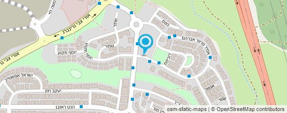 מפת הגעה אל עו"ד יעקובוביץ יעל-רז