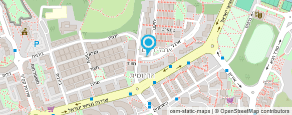 מפת הגעה אל מוניות יכנס זאב