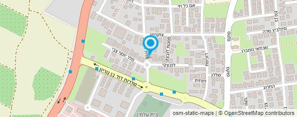 מפת הגעה אל דוד שנקר - שמאות מקרקעין