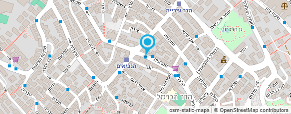 מפת הגעה אל קיוסק תקשורת