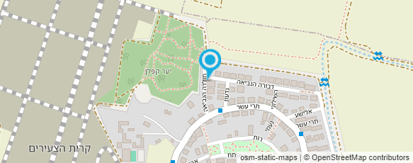 מפת הגעה אל פעוטון סבתא דינה