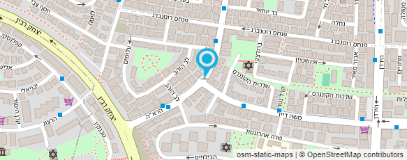 מפת הגעה אל גן ילדים אורגני כיף