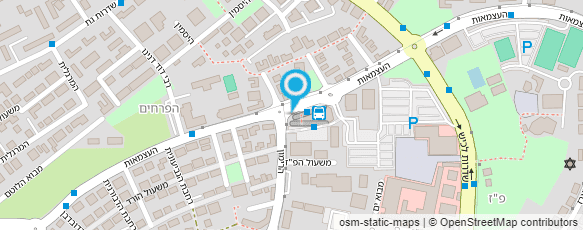 מפת הגעה אל א.א.תקשורת