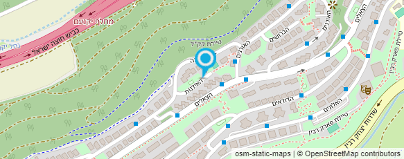 מפת הגעה אל אמה רובין ביתן מאפרת מקצועית