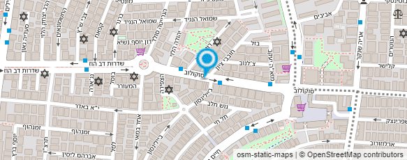 מפת הגעה אל אלמוג עיצוב גרפי