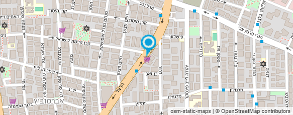 מפת הגעה אל אבי שרותי קרור