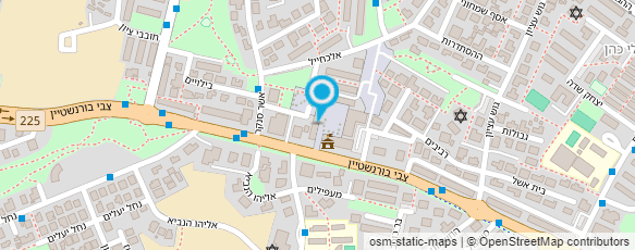 מפת הגעה אל פיצה פצץ ירוחם