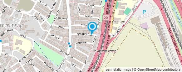 מפת הגעה אל אסף-זלוואס-פן משרד עו"ד