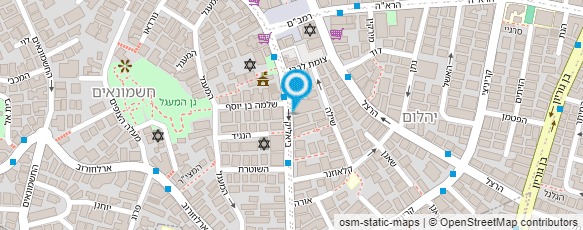 מפת הגעה אל ד"ר ג'בר יזיד