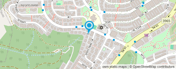 מפת הגעה אל ד"ר בן נריה זיוה