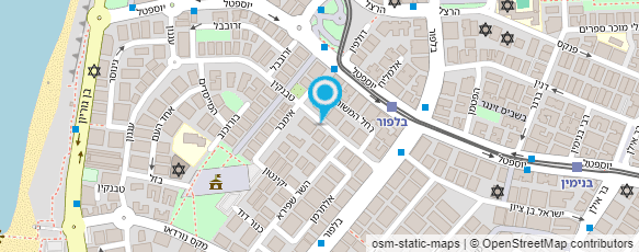 מפת הגעה אל אדם לוי איפור ושיער