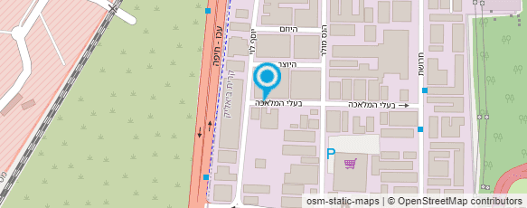 מפת הגעה אל סטודיו Cell - הזמנות לחתונה