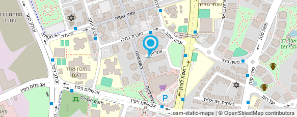 מפת הגעה אל א. קובי אקוסטיקה ותכנון