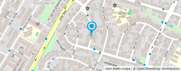 מפת הגעה אל עו"ד גיגי מעיין