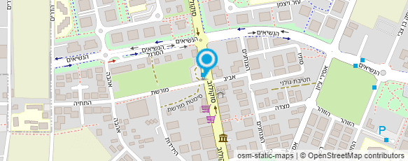 מפת הגעה אל אופטיקה בבת עיני