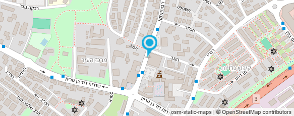 מפת הגעה אל גולדה