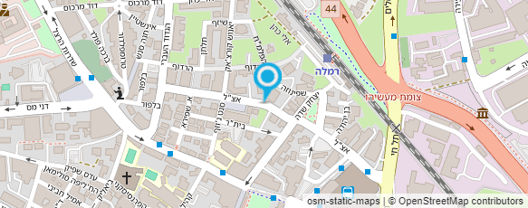 מפת הגעה אל דליה סהר - קוסמטיקאית