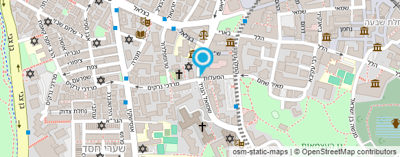 מפת הגעה אל חיה שושן - ארט וקורסים  יודאיקה