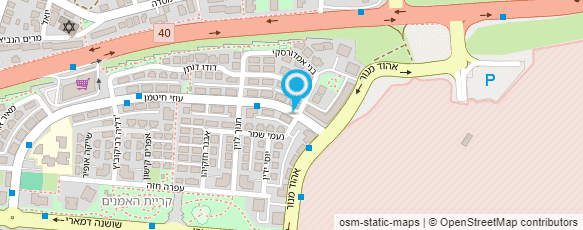 מפת הגעה אל ח.י.ל פרוייקטים