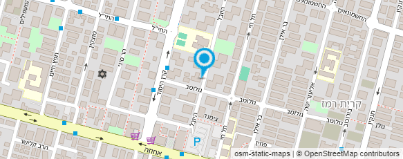 מפת הגעה אל ד"ר אליהו פלדמן