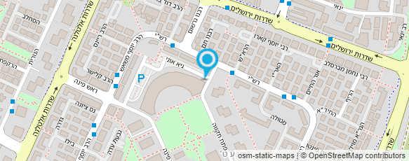 מפת הגעה אל פיצה Boss בוס