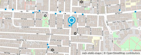 מפת הגעה אל סטודיו כל רגע - צילום סטילס