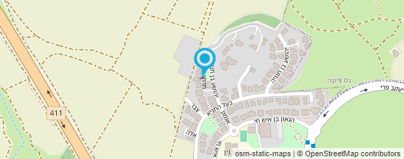 מפת הגעה אל מוניות גדולות עד 6 נוסעים