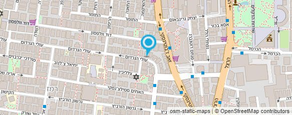 מפת הגעה אל נגה טק - התראה ומיגון