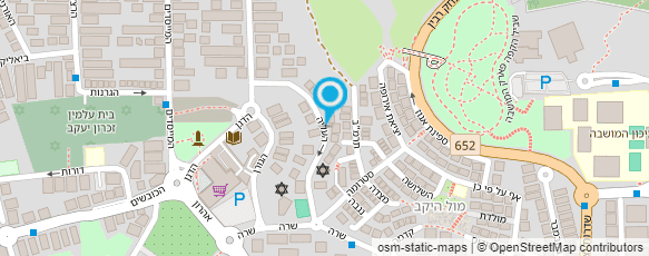 מפת הגעה אל ד"ר גרי רוזנפלד