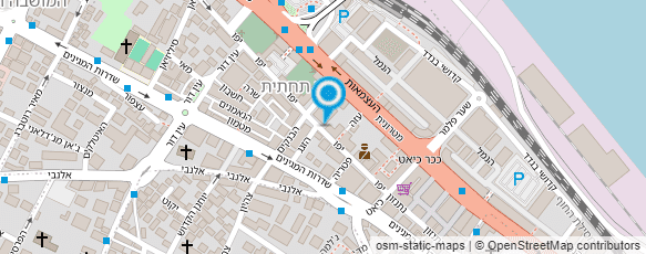 מפת הגעה אל סטודיו לאמנות תעשייתית- Industrial Art Studio