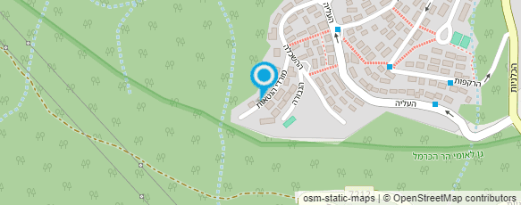 מפת הגעה אל צימר הגבעה