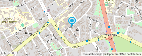 מפת הגעה אל ד"ר גאנם פואד