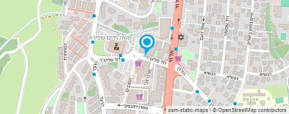 מפת הגעה אל מספרת נדב פרץ