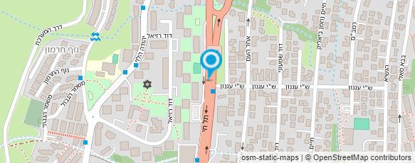 מפת הגעה אל מספרת שי בוחבוט