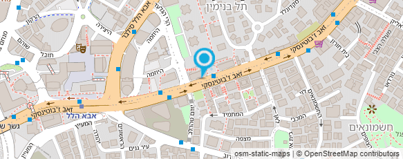 מפת הגעה אל עו"ד יוליה לריצ`קין