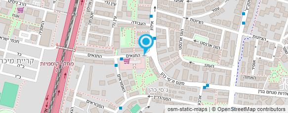 מפת הגעה אל שיפודי מסעדת טביב