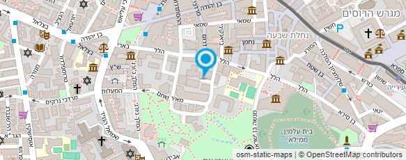 מפת הגעה אל עו"ד ונוטריון גיטלמן שפרה