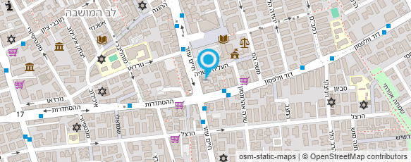 מפת הגעה אל קפה אמה שירותי קייטרינג